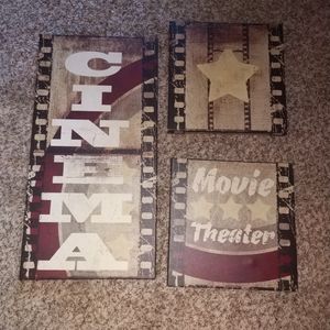 "Cinema" Canvas Prints